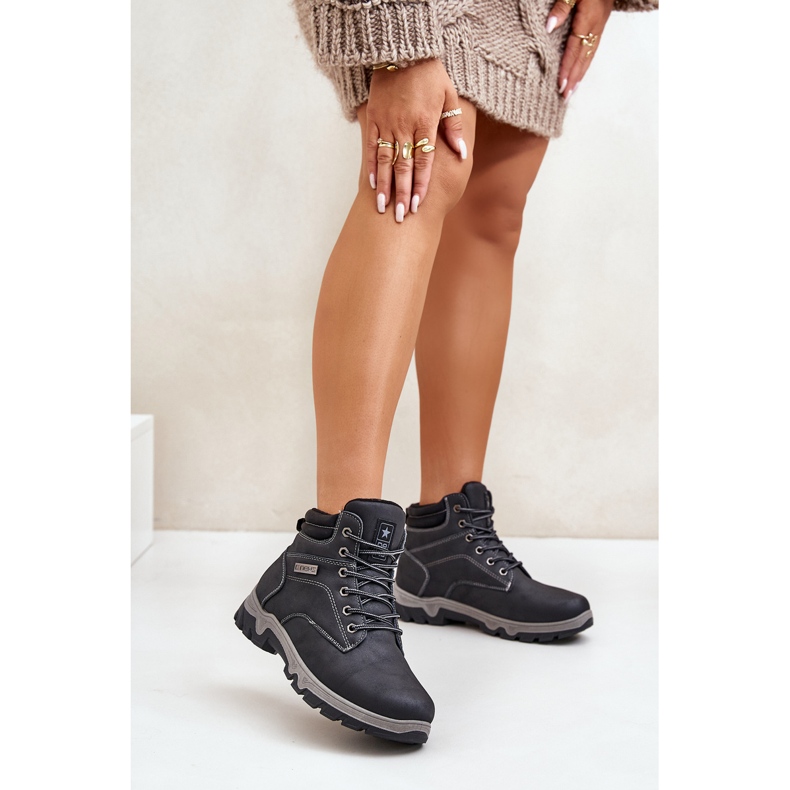 News Men's Trekking Shoes Insulated Eco-Leather Navy Blue Neramia 2 News Men's Trekking Shoes Insulated Eco-Leather Navy Blue Neramia 2