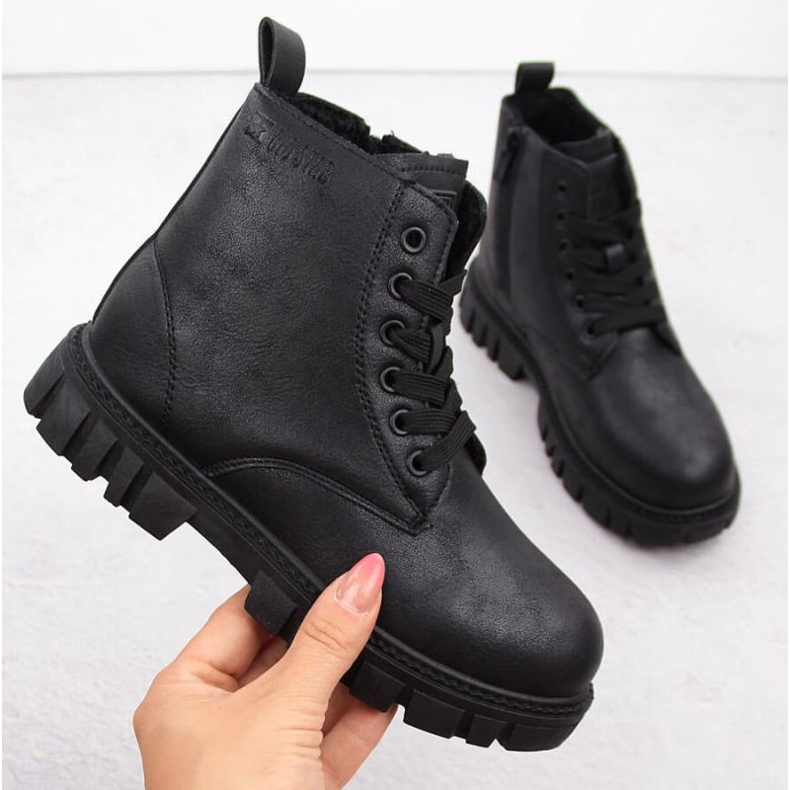 Big Star Worker Shoes Insulated Jr OO374080 INT2039 black 1