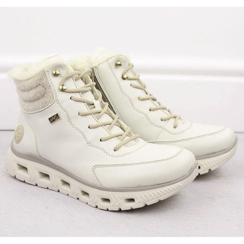 Rieker W RKR720 sports insulated boots white 2