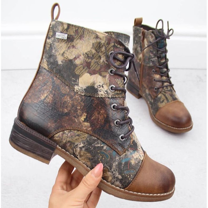 Rieker W RKR722 insulated boots brown 1