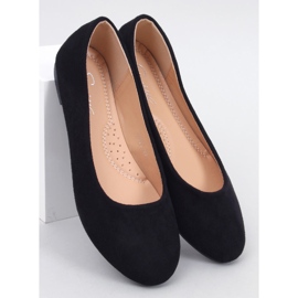 Classic Suede Ballerinas Sessa Black 1