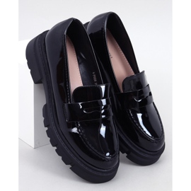 Gladieu Black patent leather loafers 1