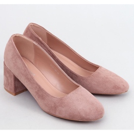 Fredette Khaki Comfortable Heel Pumps beige 1