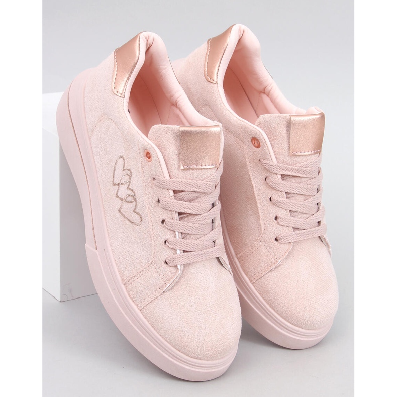 Akins Pink Women's Pastel Sneakers 1