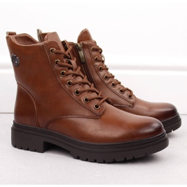 Women's boots, insulated, brown, Potocki 12203 2