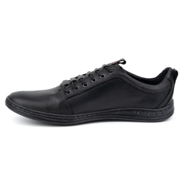 Polbut Men's casual leather shoes 2121 black 1 Polbut Men's casual leather shoes 2121 black 1