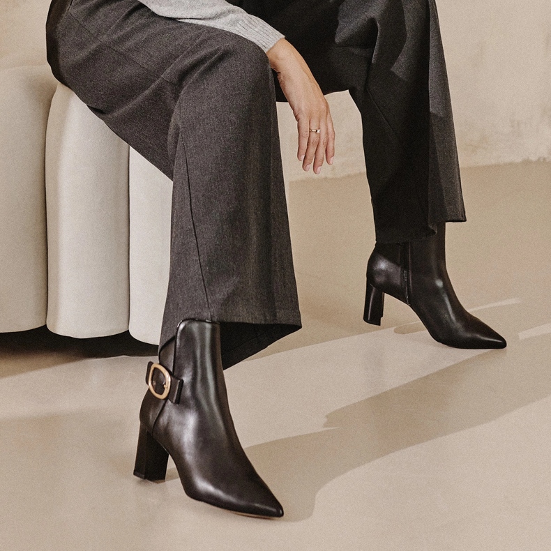 Marco Shoes Elegant boots black 2 Marco Shoes Elegant boots black 2