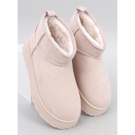 Rodmans Beige Platform Shorts 1