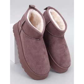 Rodmans Khaki Short Platform Emus beige 1