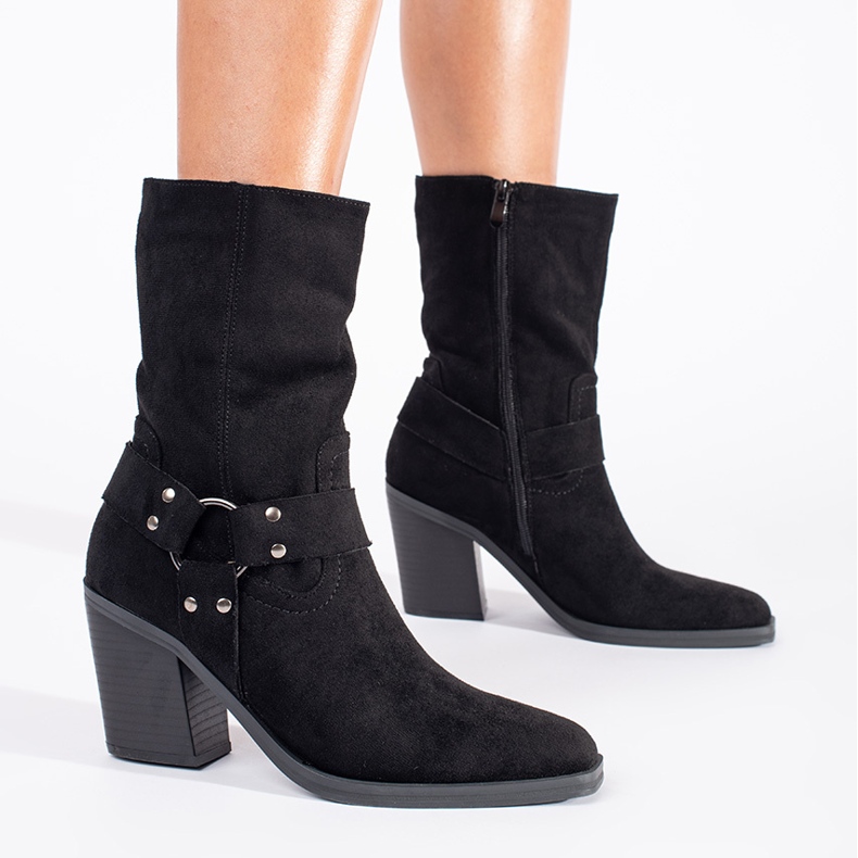 Seastar Suede black boots on the post 1 Seastar Suede black boots on the post 1