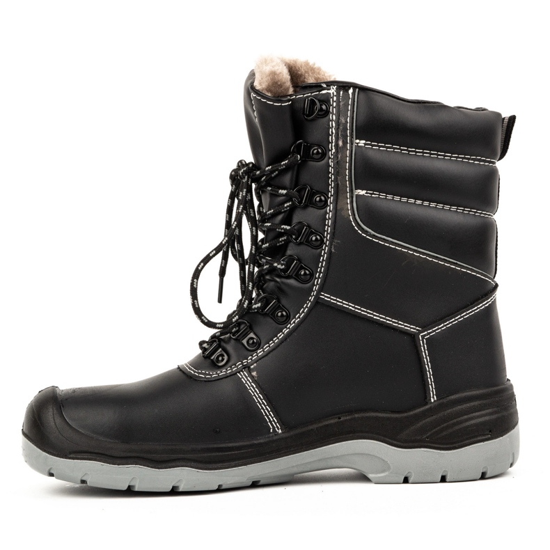 Men's Winter Shoes URGENT 113/S3 with toe cap black 1