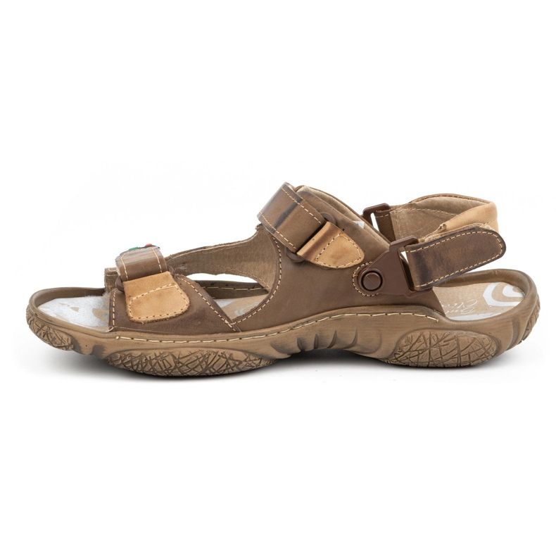 Mateos Men's leather sandals for the driver 362MA brown 1 Mateos Men's leather sandals for the driver 362MA brown 1
