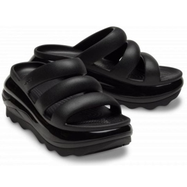 Crocs Mega Crush Triple Strap Flip-Flops 209842-001 black 1 Crocs Mega Crush Triple Strap Flip-Flops 209842-001 black 1
