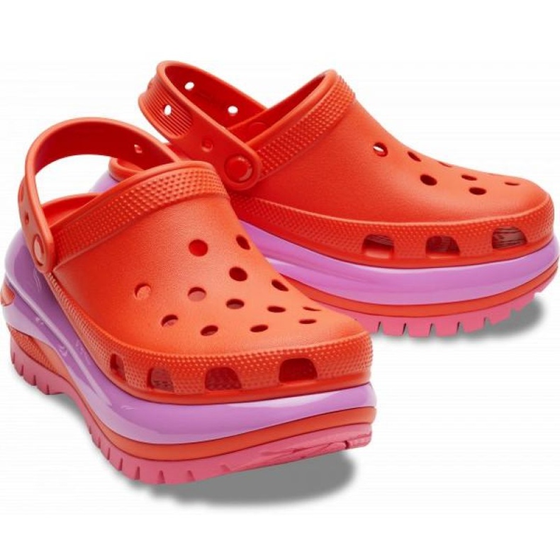 Crocs Mega Crush Clog 207988-84J orange 1 Crocs Mega Crush Clog 207988-84J orange 1