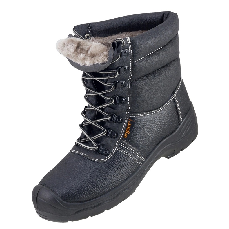 Men's Winter Snow Boots High Urgent 112 ob without toe cap black 1