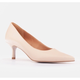 Marco Shoes Malaga high heels beige 1 Marco Shoes Malaga high heels beige 1