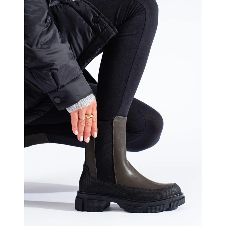 SHELOVET B20 High Slip-on Ankle Boots black 2