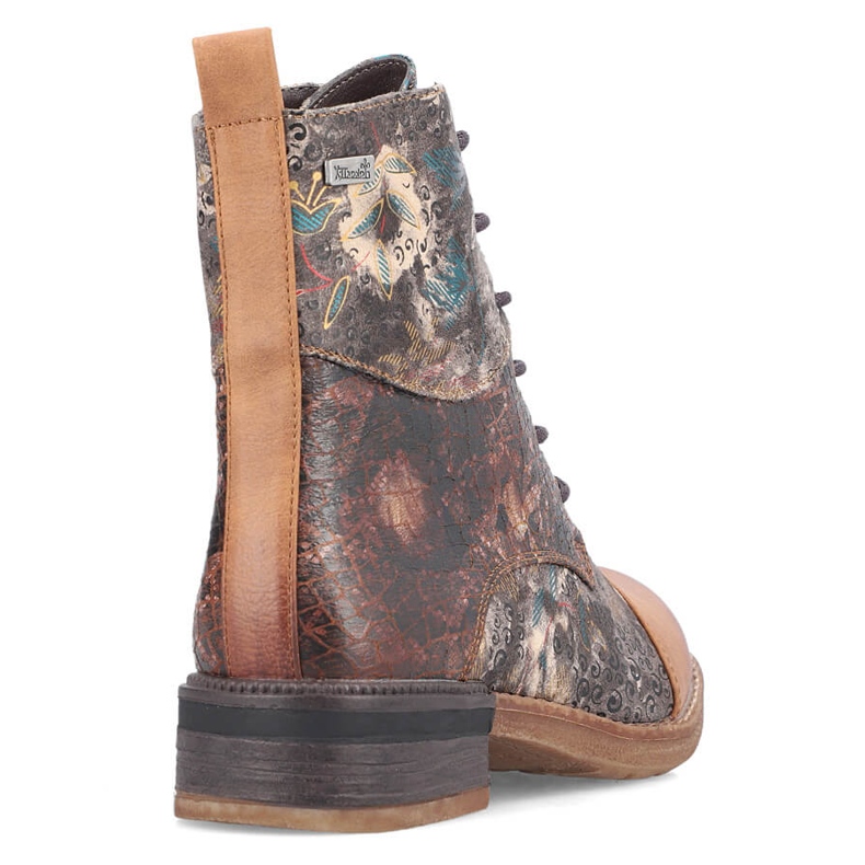 Women's ankle boots insulated waterproof Rieker 94611-90 brown 1