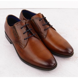 Leather men's formal shoes brown Bugatti OO153267 2 Leather men's formal shoes brown Bugatti OO153267 2