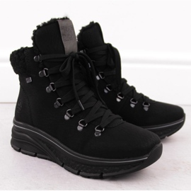 Rieker 48034-00 Waterproof Insulated Women's Boots Black 2 Rieker 48034-00 Waterproof Insulated Women's Boots Black 2