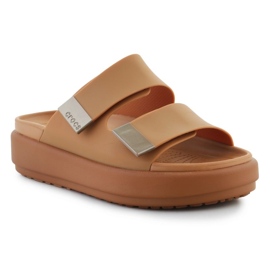 Crocs Brooklyn Luxe Sandal 209586-2U3 brown 1