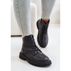Big Star Insulated Worker Boots Women OO274A126 Black 2