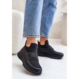 Platform Sports Shoes Leather Black Artiker 55C0035 2 Platform Sports Shoes Leather Black Artiker 55C0035 2
