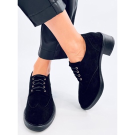 Vedra Black high-heeled loafers 1 Vedra Black high-heeled loafers 1