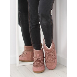 Moon pink snow boots HW9500 pink 2 Moon pink snow boots HW9500 pink 2