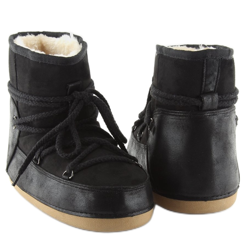 HW9500 Black moon snow boots 1