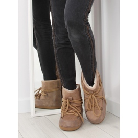 Beige moon snow boots HW9500 beige 2
