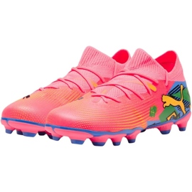 Puma Future 7 Match Njr FG/AG 107841 01 Football Boots pink 3