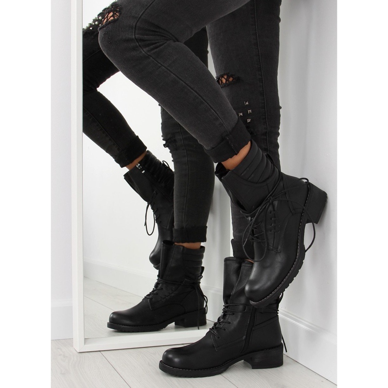 Black boots black 9560 black 1