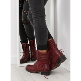 Burgundy boots 9560 Wine multicolored red 2