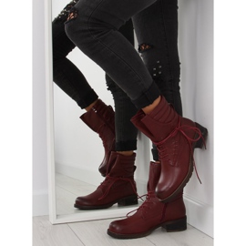 Burgundy boots 9560 Wine multicolored red 1