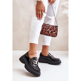 Zazoo 20176 Patent Leather Women's Moccasin Low Shoes Made of Genuine Leather Black 2 Zazoo 20176 Patent Leather Women's Moccasin Low Shoes Made of Genuine Leather Black 2