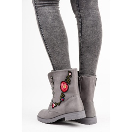 Sport Embroidered suede bags grey 1 Sport Embroidered suede bags grey 1