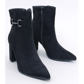 Mahoni Black suede ankle boots 1