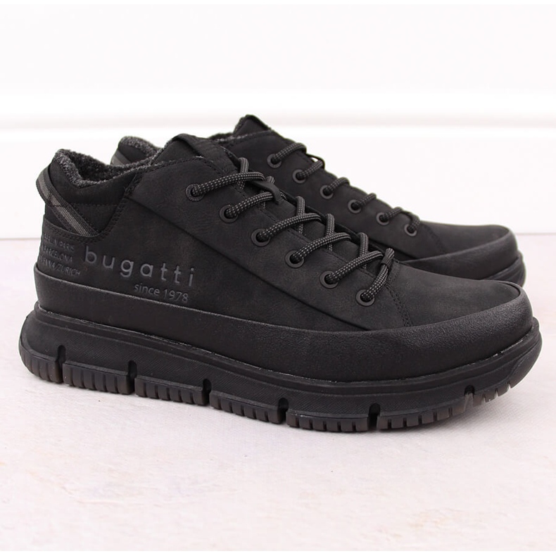 Men's high insulated boots black Bugatti OO153100 1 Men's high insulated boots black Bugatti OO153100 1