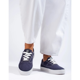 Women's Big Star KK274018 sneakers blue 2