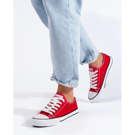 Red classic sneakers Big Star T274020603 2 Red classic sneakers Big Star T274020603 2