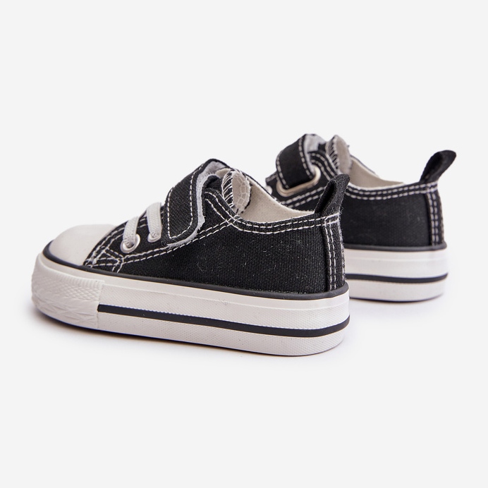 Children's Sneakers Cloth Velcro Black Daloma 2 Children's Sneakers Cloth Velcro Black Daloma 2