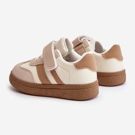 Children's Sneakers With Velcro Beige Tromella 2 Children's Sneakers With Velcro Beige Tromella 2