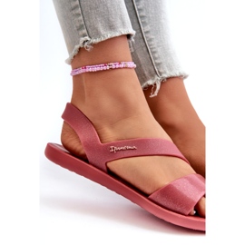 Women's Sandals With Glitter 82429 Ipanema Vibe Sandal Fem Pink 3