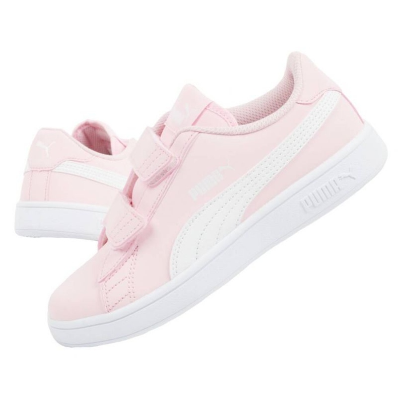 Puma Smash v2 shoes 365184 49 pink 1