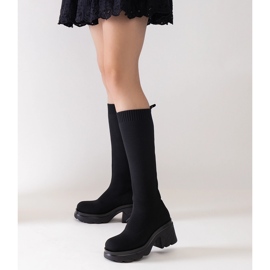 Black boots with a flexible upper by Nimrod 1