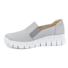 WASAK Women's leather sliding shoes 0721w blue 1 WASAK Women's leather sliding shoes 0721w blue 1