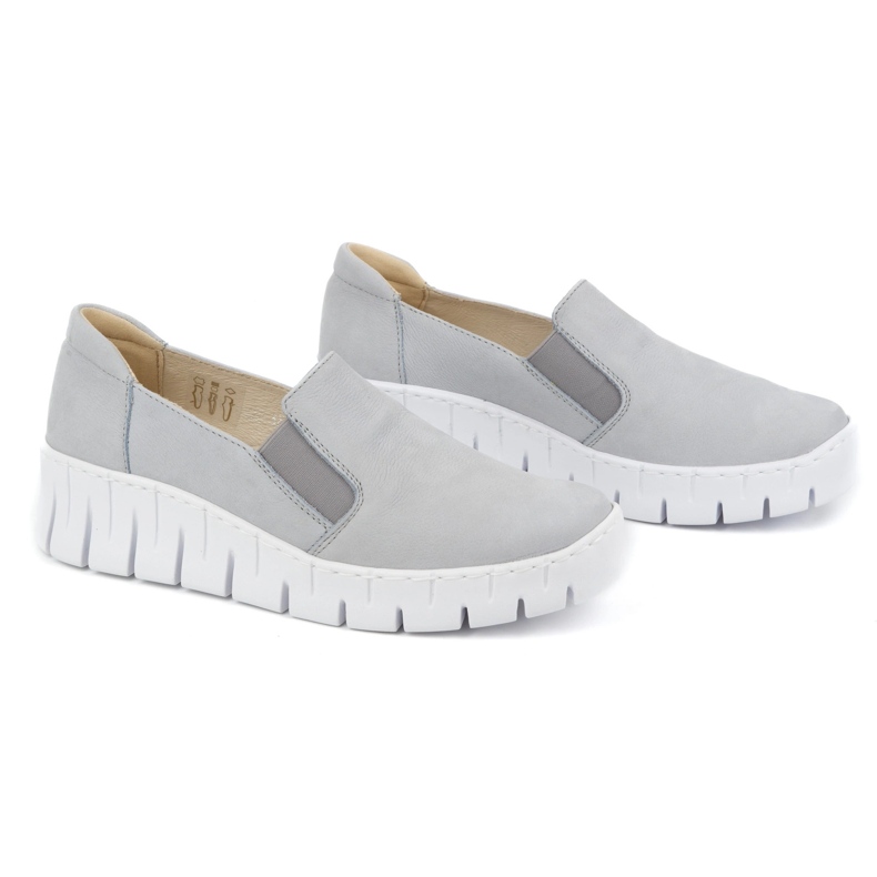 WASAK Women's leather sliding shoes 0721w blue 2 WASAK Women's leather sliding shoes 0721w blue 2