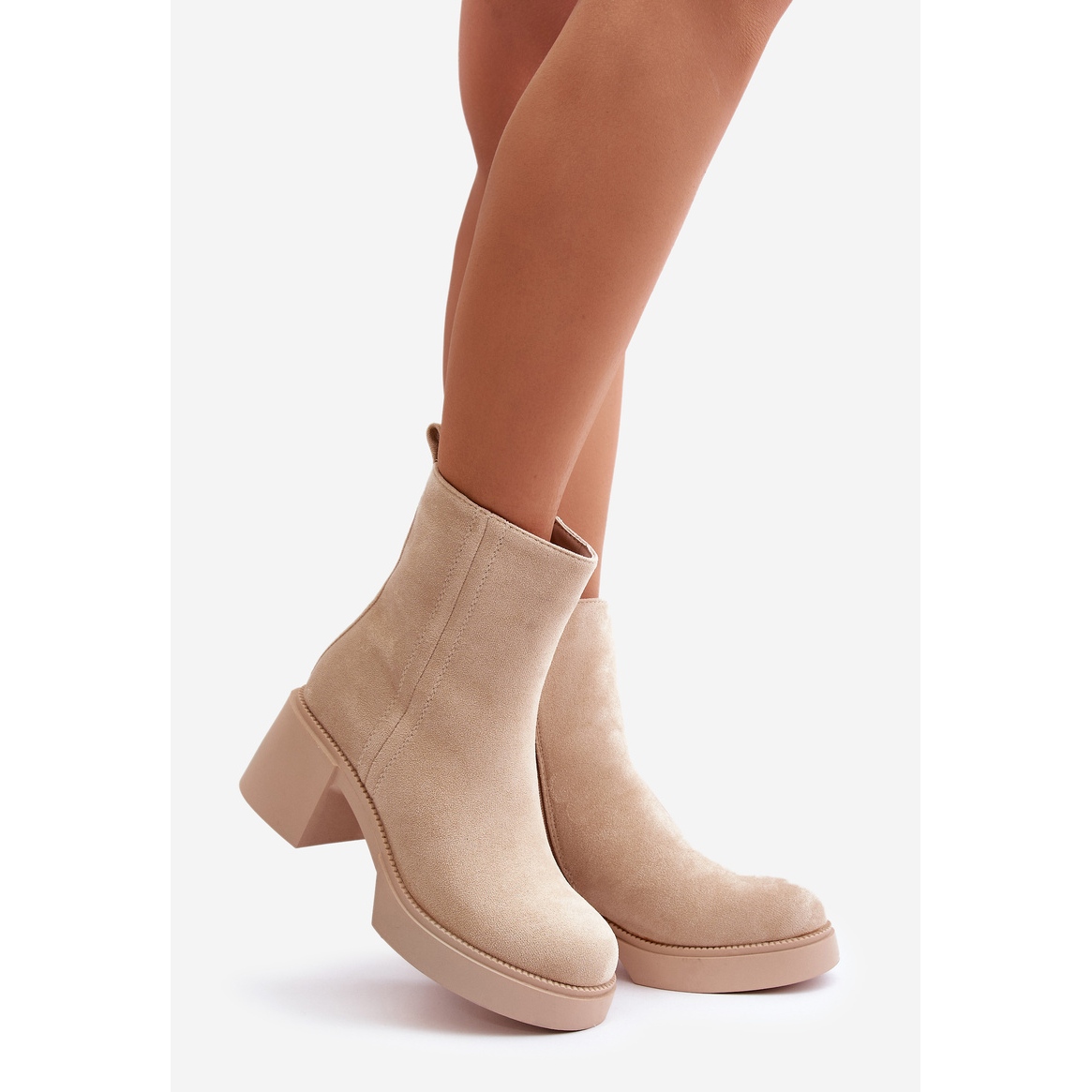 Light coloured ankle boots online