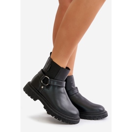 Insulated Chelsea Boots With Zipper Big Star OO274A128 Black 1
